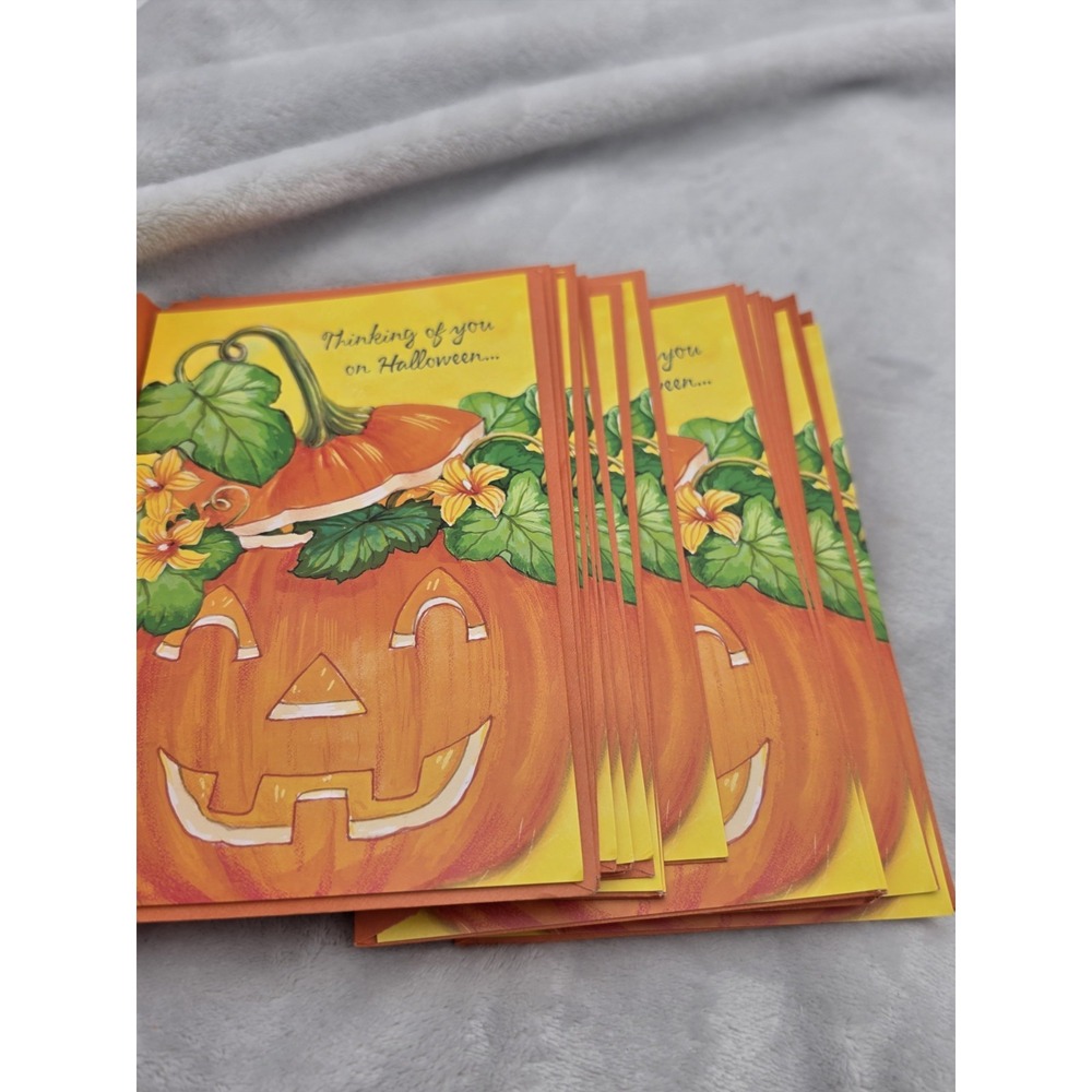 LOT 22pc Hallmark Halloween Greeting Cards with Envelopes